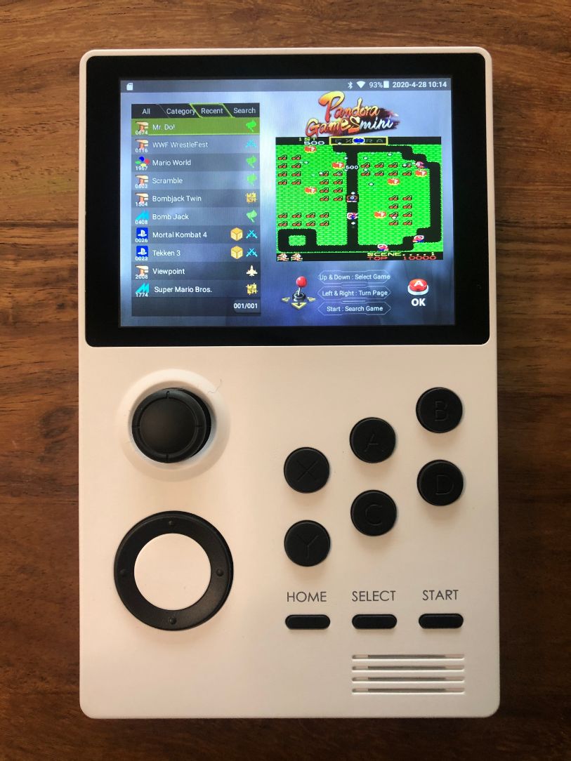 ArcadePro Lunar Retro Handheld Game System Free Delivery